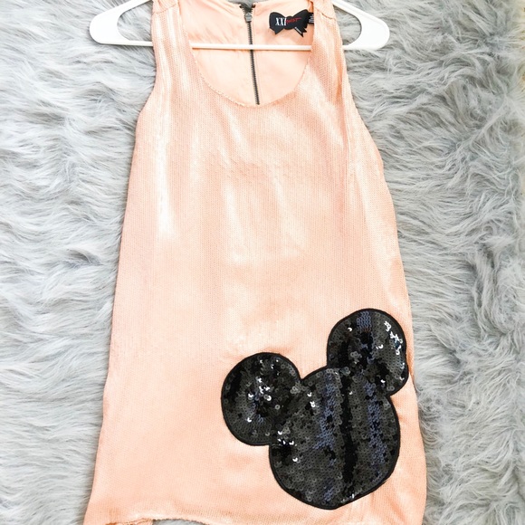 mickey mouse sequin dress